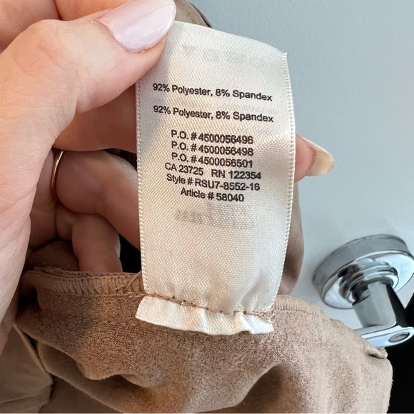 Tan Suede Wilfred Free Nori Dress - Picture 6 of 6